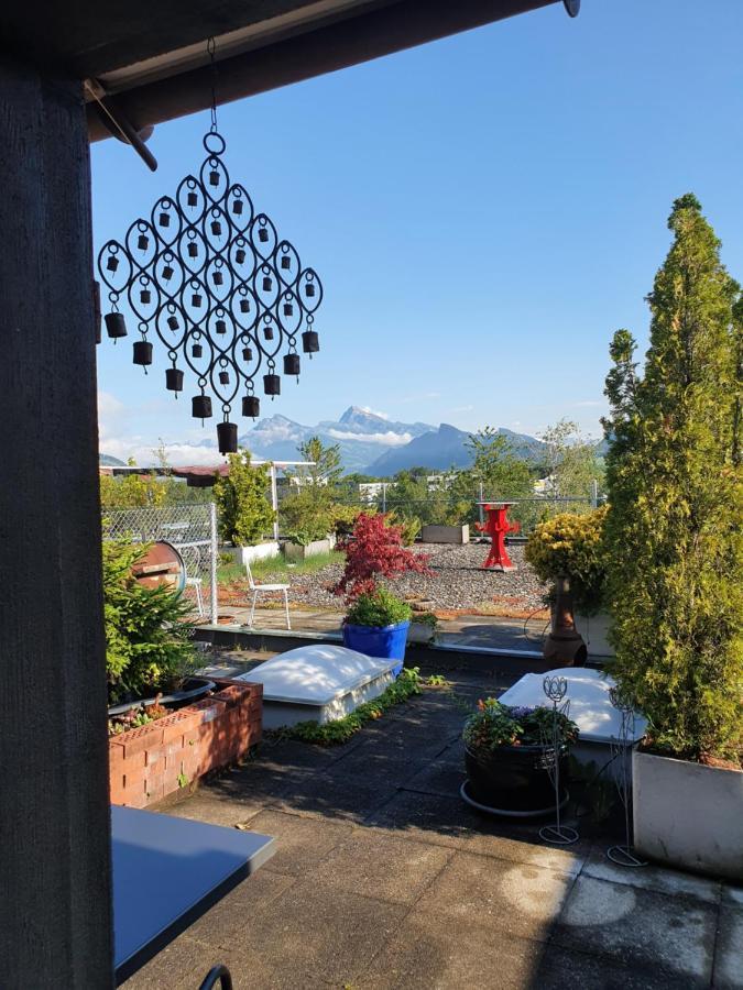 Bnb Haus Weibel Landquart Bagian luar foto