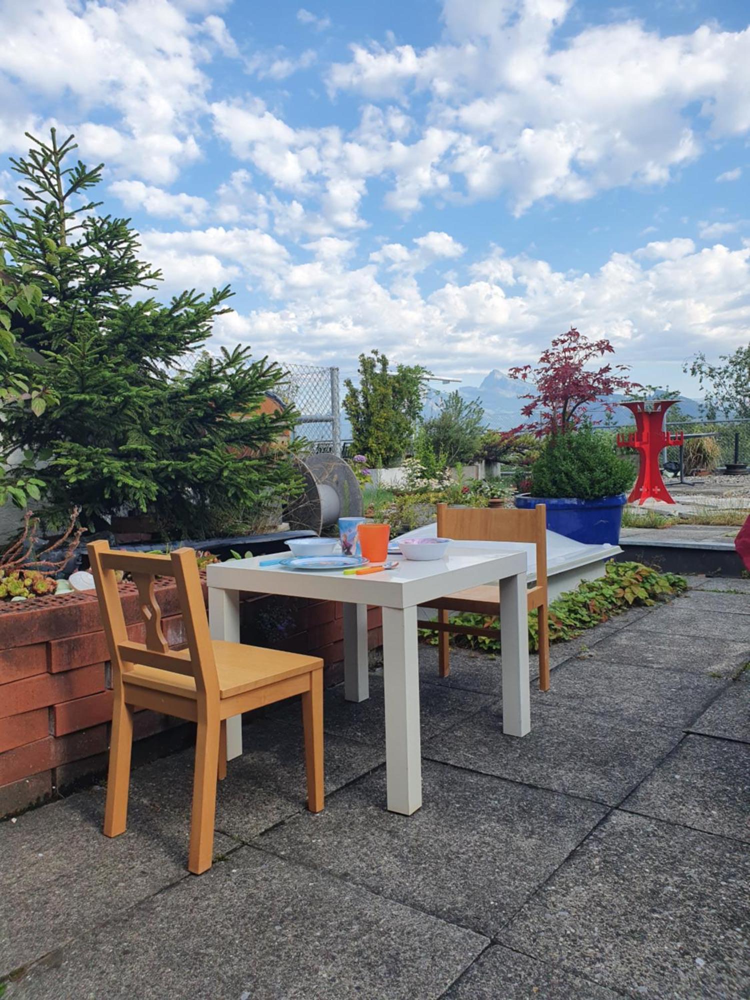 Bnb Haus Weibel Landquart Bagian luar foto